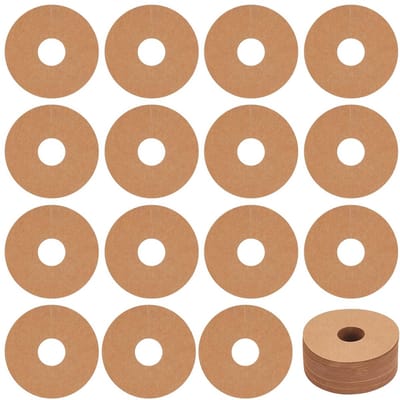 Naambordjes voor drankjes, 150 stuks, voor wijnglazen, papier, wijnglas, marker, lege wijnglas, hanger, 70 mm, rond, Peruaans bruin, cocktail, champagne, identificatiemarkering, Papier