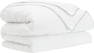 vidaXL - Volledig - Jaar - Dekbed - Wit - 200 - x - 200 - cm - Bamboevezel
