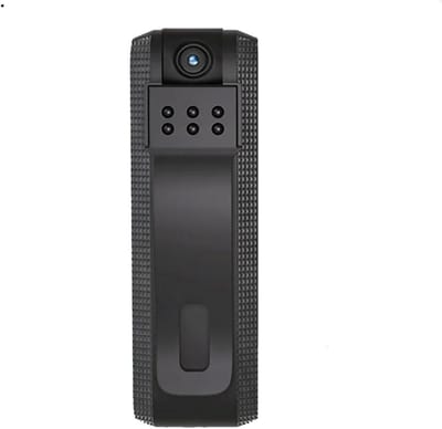 Mini Body Camera - Draagbare Recorder - Veiligheid Vastleggen - Nachtzicht Functie - 1080P HD - Zwart