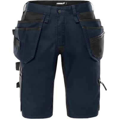Fristads Korte werkbroek stretch dames 2904 GWM - Donker marineblauw - 34