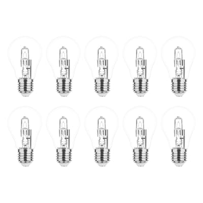 Modee E27 Halogeen Lamp Dimbaar 42W ECO - 624lm - 2700K - Warm Wit - ECO Halogeen A55 - 10 stuks