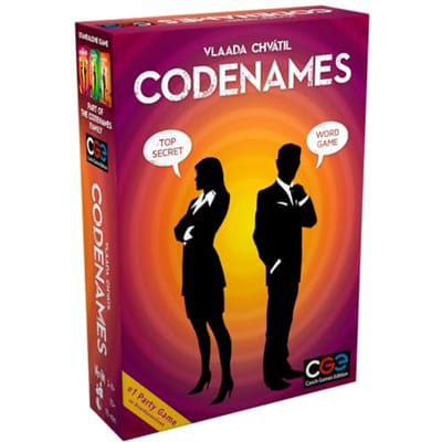Codenames Kaartspel, 2-8 spelers, vanaf 3 jaar