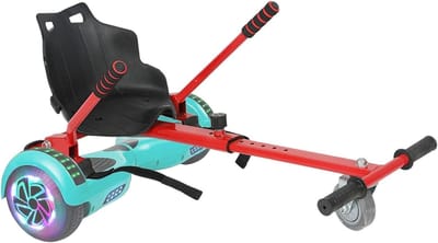 Hoverboard Zitje - Gokart Attachment - Actief Buiten Spelen - Flexibel Verstelbaar - 79-99 cm - Zwart
