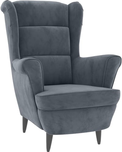 Fauteuil - Relaxzetel - Relaxstoel - Relaxfauteuil - Stoel - Met armleuning - Voor één Persoon - Donkergrijs