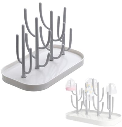 Dailygoods- Droogrek Duurzaam - Fles Droogrek - Accessoires Droger - Lichtgewicht - Verwijderbaar - Afmetingen 25,5x14,5x19 cm - Flesdroger