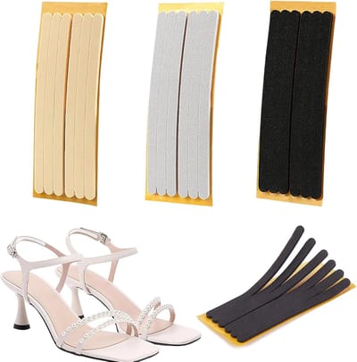 3 vellen vrouwen riem kussen insert grips anti-slip hiel voeringen, zelfklevende hiel voeringen anti-slip schoen pads voet pijn verlichting producten, dunne hiel bandjes voor hoge hakken