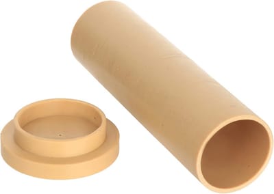 DIY Kaarsvorm Cilinder voor Zelf Kaarsen Maken - Herbruikbare Kunststof Mal met Afneembare Bodem