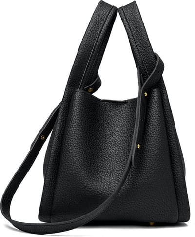 Without Lemon - Premium Dames Hand-/Schoudertas - PU Leer - Elegant & Klassiek - Ideaal voor dagelijks gebruik - Zwart