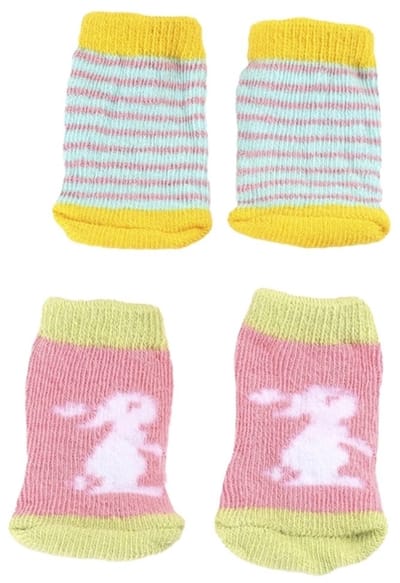 Skrallan Poppenkleding Sokken 2 Paar 36 cm