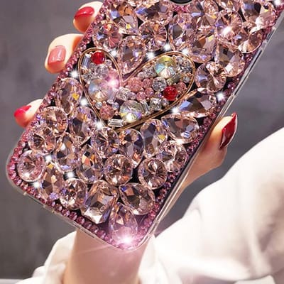 Modieuze Strass Telefoonhoes Voor Samsung Galaxy Z Flip 3 4 5 6 Diamanten Hoes Galaxy Z Flip 6