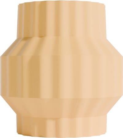 Fiastra Ferrara 16 cm keukengereihouder - spatelpot - aanrecht organizer - geel