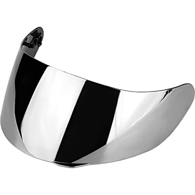 Visière de casque de moto intégrale plaquée argent, compatible avec AGV K1 K3 SV K5 gray