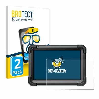 BROTECT - Screenprotector voor Launch X-431 Pro3 Apex - Folie Beschermfolie transparant 2 Stuks