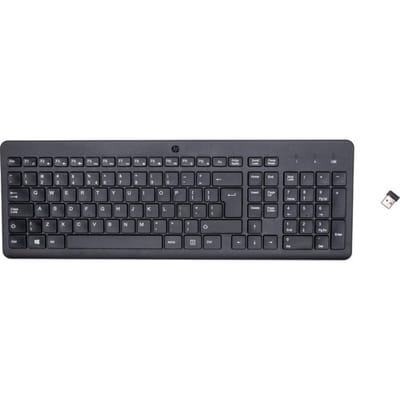 HP 220 Draadloos Toetsenbord QWERTY Zwart
