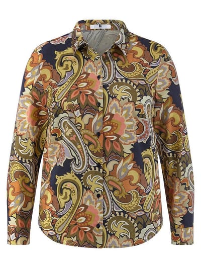 Blouse Van Anna Aura blauw