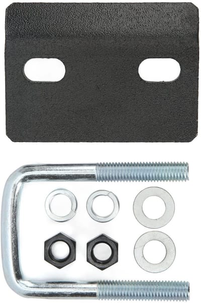 Dailygoods- Trekhaakspanner Roestvrij Staal - Anti-rammelstabilisator - Fietsenrekken - Bagagedrager - Compatibel met 1,25/2 inch trekhaken - Duurzame constructie