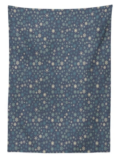 ABAKUHAUS – Tafellaken 140x240 cm – Satijn, Paarsblauw Multicolor