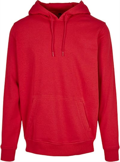 Unisex Heavy Hoodie met capuchon City Red - S