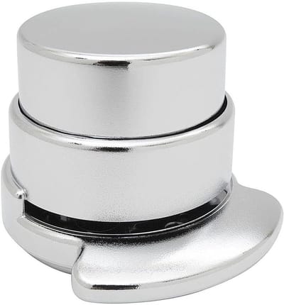 Nietloze nietmachine - Papierbinder - Papier binden - Zonder nietjes - Tot 4 vellen - Zilver