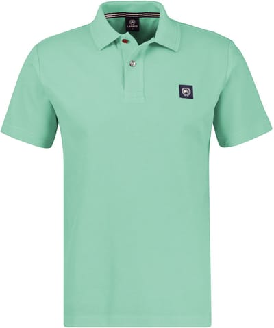 LERROS Poloshirt met wafelstructuur, grote maten , Maat: 3XL , Kleur: MINT WATER , 100% katoen