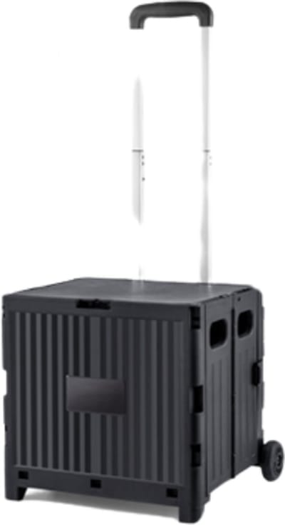 RM Store® - Opvouwbare Boodschappenwagen - Boodschappenkar - Telescoop Handgreep - Op Wielen - 31 x 36 x 85 cm.