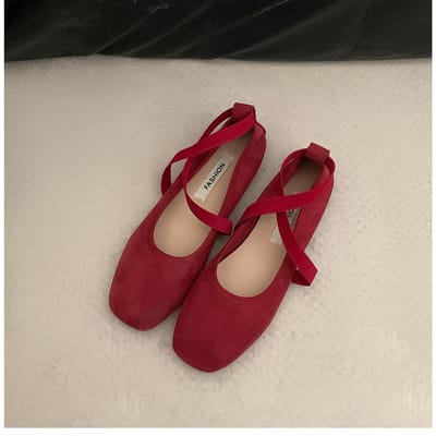 Dames Ballet Flats Comfortabel Antislip Buiten Jurk Mary Jane Schoenen Vierkante Neus Herfst Mode Retro Casual Schoenen 39 brown