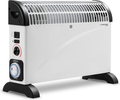 TROTEC Elektrische kachel - Convector - TCH 22 E - bijverwarming - 3 standen - timer - vorstbewaking