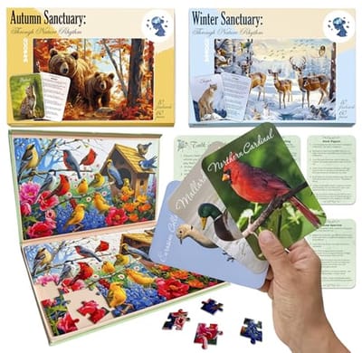Puzzel voor Senioren - 3x60 Stukjes - Activiteiten voor Dementie en Cognitieve Stimulatie