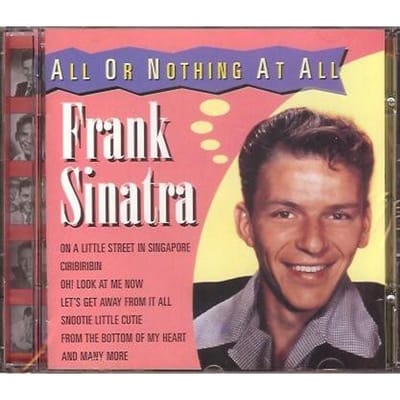 CD FRANK SINATRA All Or Nothing At All RMB75092 Remember 1997 Poland Jazz Gebruikt