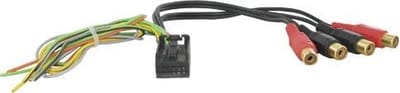 Versterker uit voor M.O.S.T./Quadlock 1 x 12 pins zwart