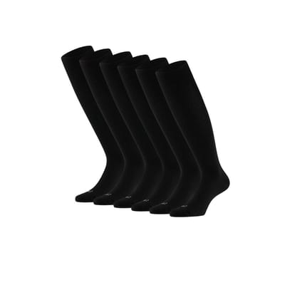 Morethansocks - Wollen kniekousen - Unisex - Merino - 6 Pack - Maat 35 t/m 46 - Sokken heren - Sokken dames