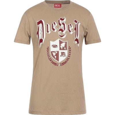 Diesel Unisex Volwassen Middeleeuwse T-Shirt (Beige)