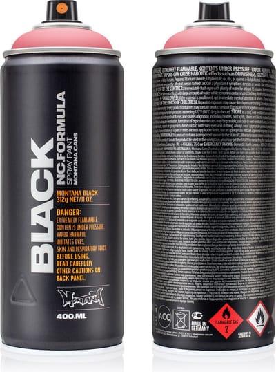 Montana BLACK 3310 Pink Lemon spuitbus 400ml