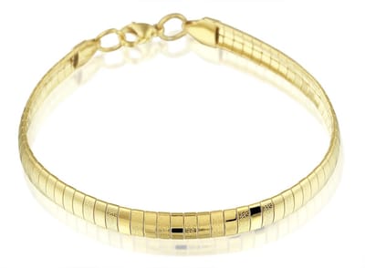 Montebello Armband Blos - 316L Staal - Omega Schakel - 6mm - 20cm