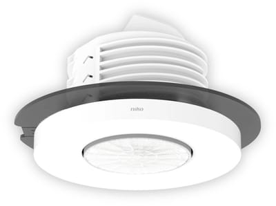 Niko Aanwezigheidsmelder P41MR, 230 V, secundair, 12-13 m, 360°, SnapFit, wit voor inbouw (353-601021)