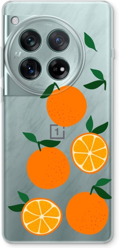 Case Company® - Hoesje geschikt voor OnePlus 12r hoesje - Will you be my clementine - Soft Cover Telefoonhoesje - Bescherming aan alle Kanten en Schermrand