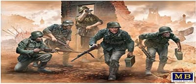 Modelbouw Figuren Duitse Infanterie Tweede Wereldoorlog