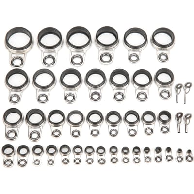 41 in 1 Set Universele Rock Casting Tackle Hengelgeleiders Lijnringen Top Tips