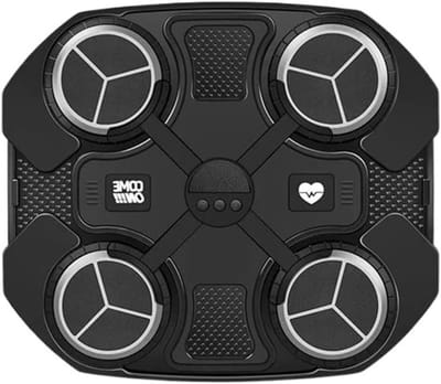 Muziek Bokstrainer - Smart Target - Thuis Fitness - Wandmontage Ontwerp - 10x10 mm - Zwart