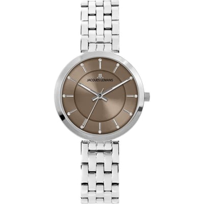 Jacques Lemans - 1-2211B - Polshorloge - Dames - Kwarts - Milano