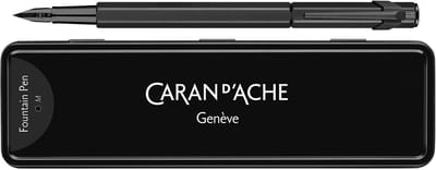 CARAN D'ACHE vulpen 849 Black Code, zwart