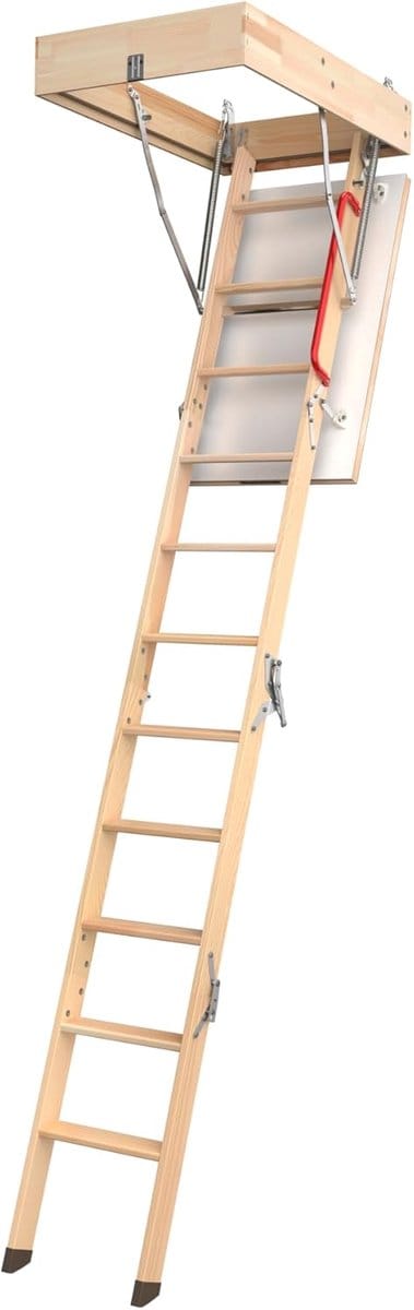 Inklapbare flizotrap met metalen leuning - 60 x 100 cm