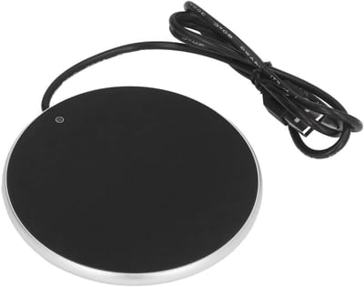 Intelligente USB Kopjeswarmer met Constant Temperatuur van 55°C voor Thuis en Kantoor - Ideaal voor Warme Dranken, Diameter 10,5 cm