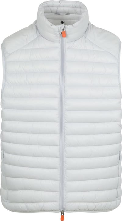 Save The Duck Bodywarmer Adam Lichtgrijs - Maat XL - Heren - Bodywarmers