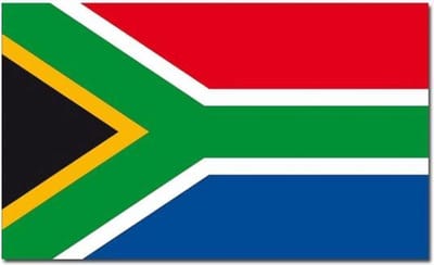 Zuid-Afrikaanse vllag - Vlag van Zuid Afrika - Zuid Afrikaanse vlag - Afrikaanse Gemeenschaps Vlag - 90/150CM - Zuid Afrika vlag - Vlag van Afrika - Republiek Zuid-Afrika - Kaapstad - CHPN