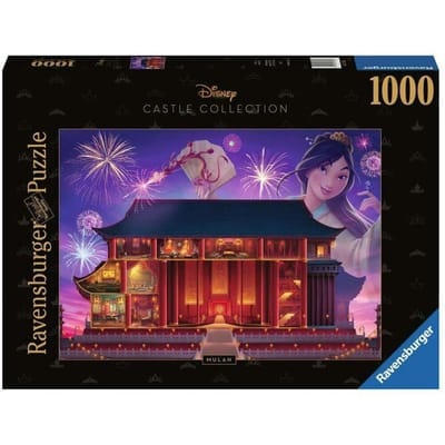 Ravensburger puzzel Disney Castles Mulan - 1000 stukjes legpuzzel.