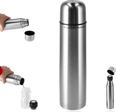 Thermosfles 1000 ml – Babymelk Warm Houden – 5 uur warm en 4 uur koud – Isoleerfles RVS – Ideaal voor Babyvoeding, Koffie & Thee – Waterfilters en Drinkflessen