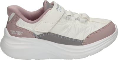 Skechers Hands Free Slip-Ins Contour meisjes sneaker - Wit roze
