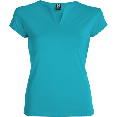 Roly Dames/Dames Belice T-Shirt (Turquoise)