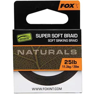 FOX Soft Sinking Naturals Braid - Onderlijnmateriaal